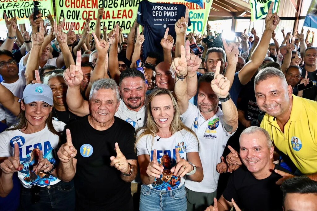 Governadora Celina Leão — Gustavo Rocha Vice