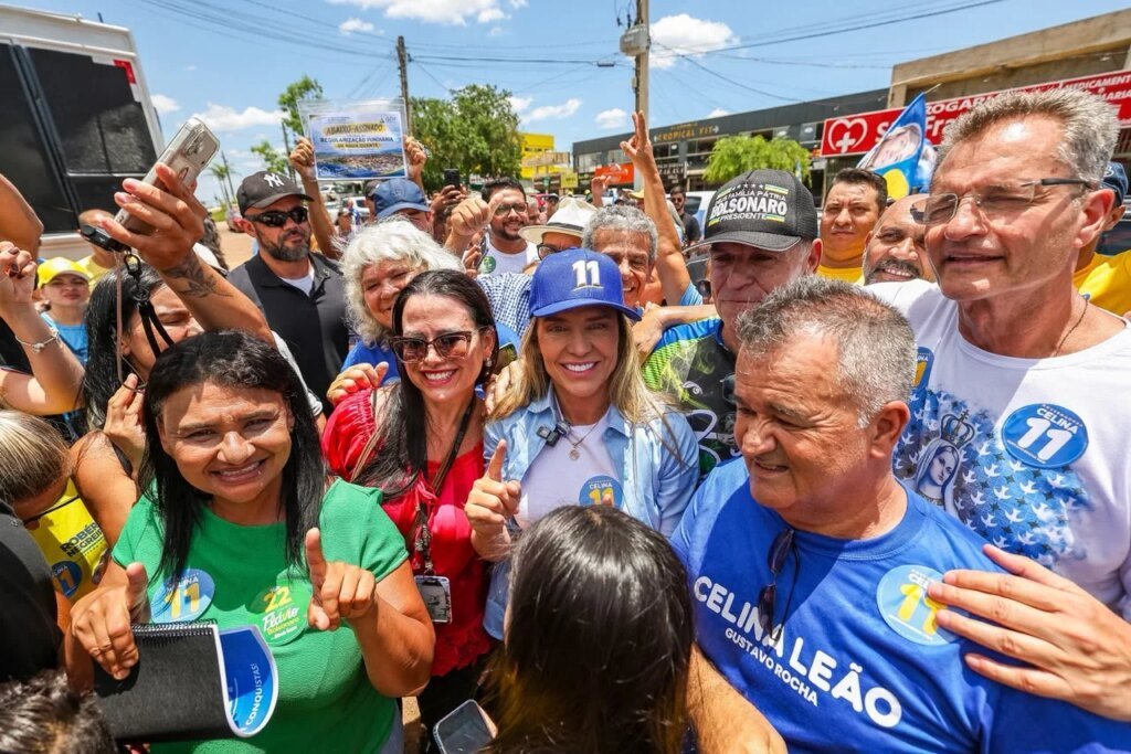 Governadora Celina Leão — Gustavo Rocha Vice