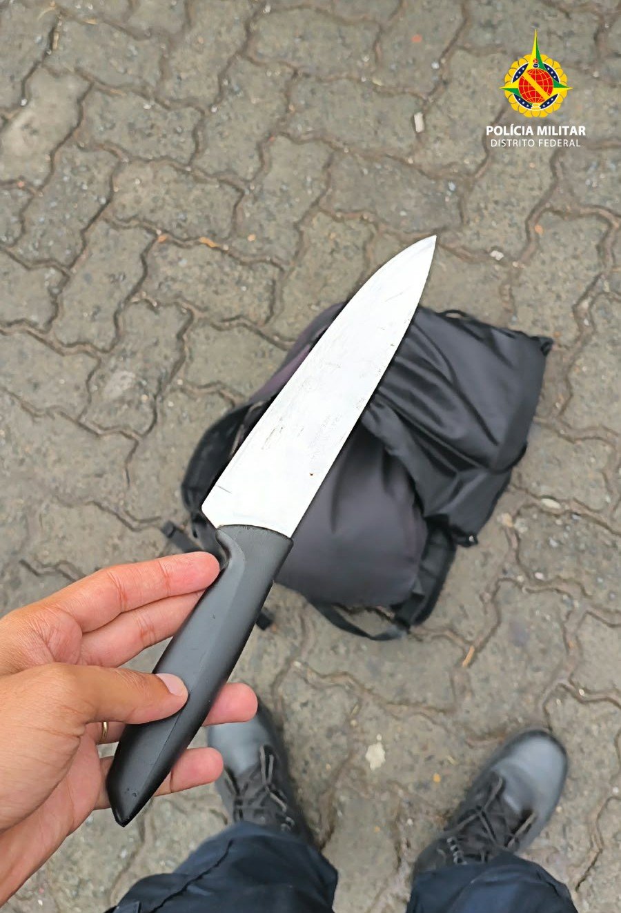 Homem é preso após roubar passageiros de ônibus em Samambaia