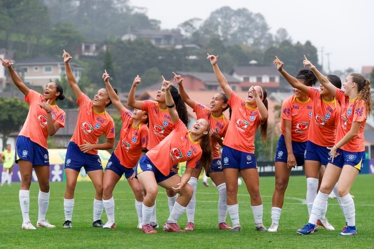 Seleção Brasielira de Futebol feminina sub-17 é convocada para mais uma Copa do Mundo. Foto: Luciana Vermell/CBF